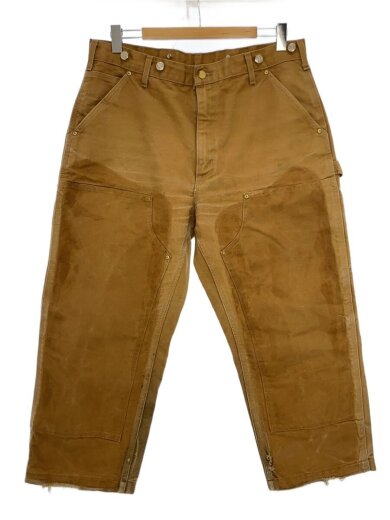 商品画像：FIRM DUCK DOUBLE-FRONT WORK DUNGAREE/B01 BRN/ブラウン/36// 1