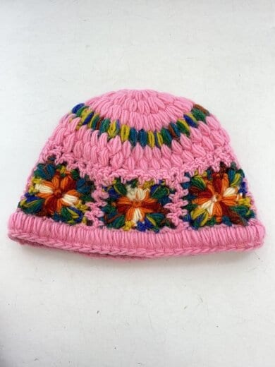 商品画像：Crochet Beanie/クロシェビーニー/25SS/ピンク 2