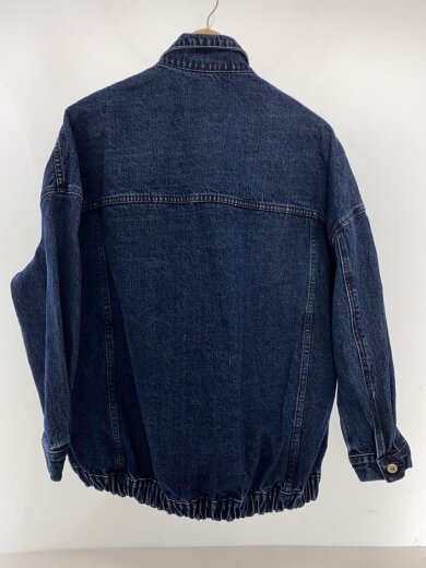商品画像：UNISEX ビッグシルエットデニムジャケット/2401-0101/2WAY/インディゴ// 2