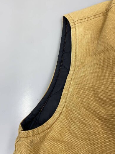 商品画像：DUCK VEST ARCTIC QUILT LINED/L/コットン/キャメル/V01// 5
