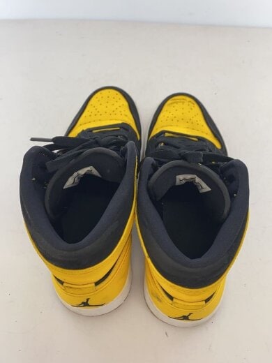 商品画像：AIR JORDAN 1 MID/エアジョーダンミッド/554724-035/ブラック/イエロー/27.5cm// 3
