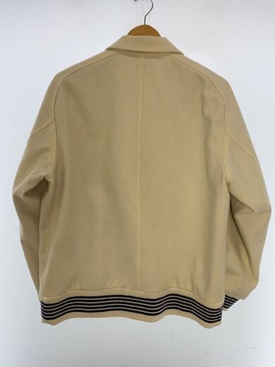 商品画像：VARSITY JACKET/LQ381/22AW/ワッペン/クリーム/M// 2