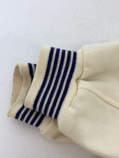 商品画像：VARSITY JACKET/LQ381/22AW/ワッペン/クリーム/M// 5
