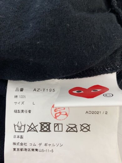 商品画像：半袖Tシャツ/AZ-T195/ハート/ブラック/L 4