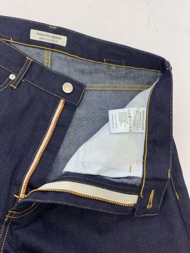 商品画像：selvedge denim flip hem pants/セルビッチデニムパンツ/1545105035/42 3