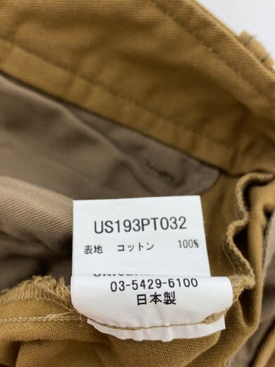 商品画像：クラシックチノクロス ワイドバギーパンツ/US193PT032/タック/ブラウン// 5