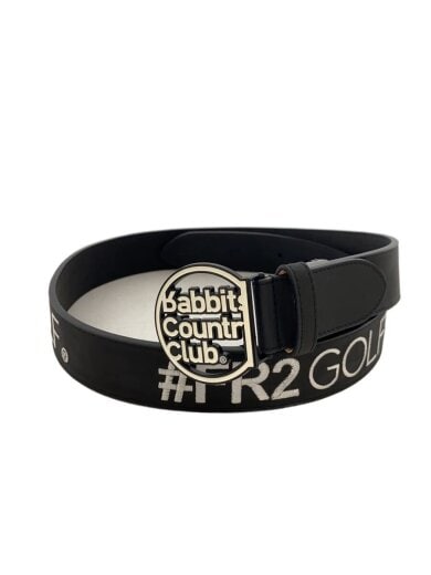 商品画像：#FR2 GOLF/Embroidery Logo Belt/RGA104/ブラック// 1