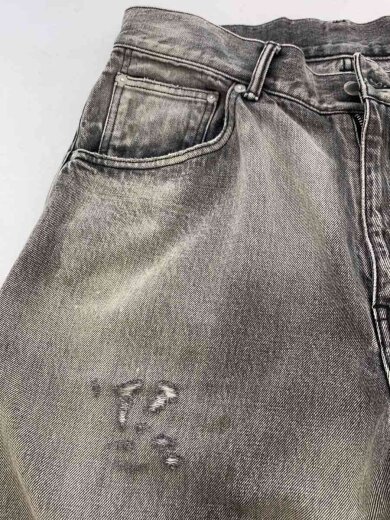 商品画像：SELVEDGE TAPERED 5P BLACK DENIM PANTS/ANC-PT28/3// 6