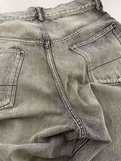 商品画像：SELVEDGE TAPERED 5P BLACK DENIM PANTS/ANC-PT28/3// 9