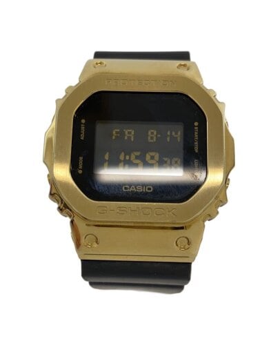 商品画像：G-SHOCK/ジーショック/腕時計/GM-5600G/デジタル/ブラック/ゴールド// 1