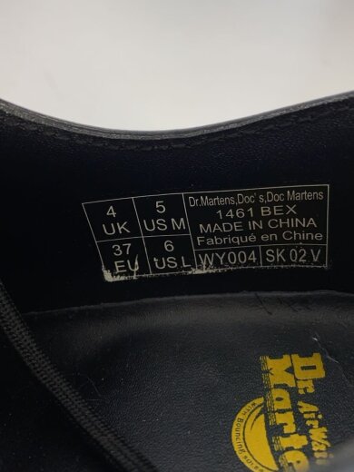 商品画像：3ホールシューズ/1461 BEX/イエローステッチ/ブラック/UK4 5