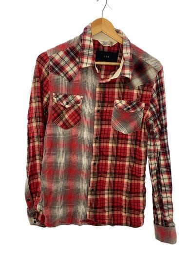 商品画像：15AW/CRAZY LIGHT NEL CHECK SHIRTS/クレイジーチェックネルシャツ/マチ付/XL 1