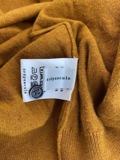 商品画像：Knit Polo L/2301-011/カシミヤ混/キャメル/2 3