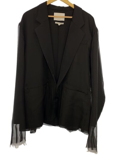 商品画像：SHEER JACKET/シアージャケット/YKS26502/レイヤード/ブラック/3 1
