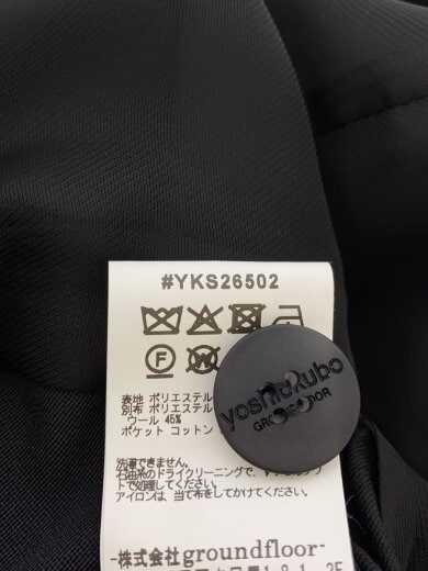 商品画像：SHEER JACKET/シアージャケット/YKS26502/レイヤード/ブラック/3 5