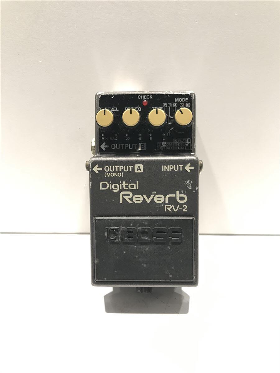 BOSS(ボス) / RV2 Digital Reverb RV2/エフェクター/デジタルリバーブ/PSA電源/電池非対応/GRY/本体のみ 中古品の販売・通販ならセカンドストリート