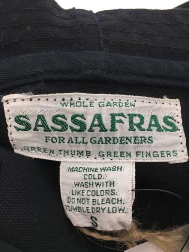 画像：SASSAFRASFeel Sun Bud Jacket/ジャケット/S/コットン/BLK/SF-1611423