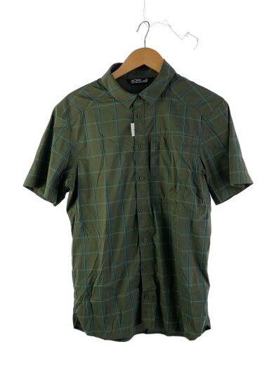 商品画像：半袖シャツ/S/ポリエステル/GRN/チェック/23019-115917 1