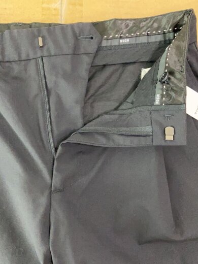 商品画像：タックパンツ/44/ポリエステル/BLK 3