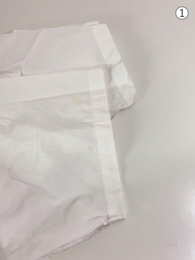 商品画像：半袖シャツ/L/コットン/WHT/51-01-0211-594 5