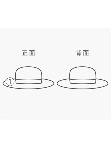 商品画像：ハット/--/コットン/WHT/メンズ 8