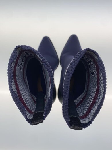 商品画像：ロングブーツ/38/NVY/ポリエステル 3