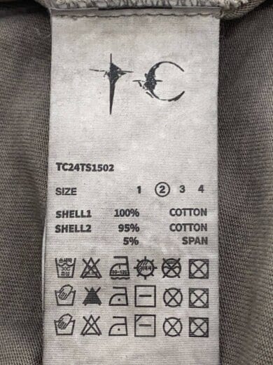 商品画像：TC Basic T-shirt/Tシャツ/2/コットン/GRY/TC24TS1502// 3