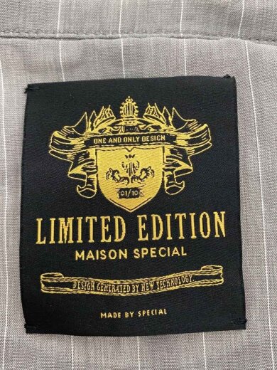 商品画像：ジャケット/1/コットン/GRY/ストライプ/11251211204 3