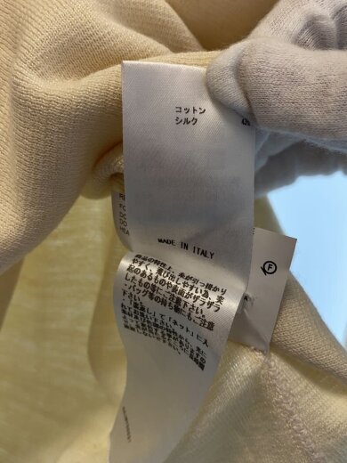 商品画像：フロント解れ・シミ有/ニット・セーター(薄手)/34/コットン/アイボリー/JSPM754076 5