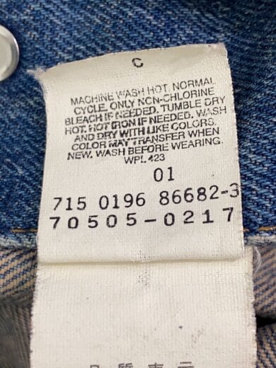 商品画像：90s/USA製/70505/Gジャン/40/デニム/IDG/70505-0217 4