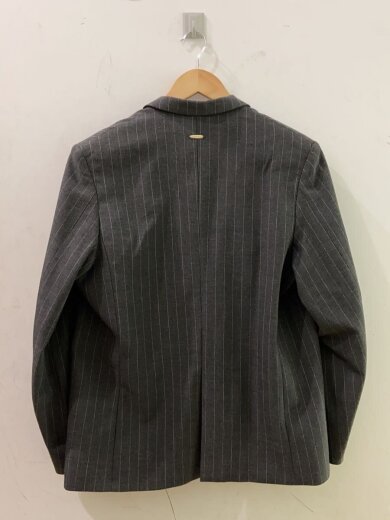 画像：LAVANDAテーラードジャケット/FREE/ポリエステル/GRY/ストライプ/lv24awjk12