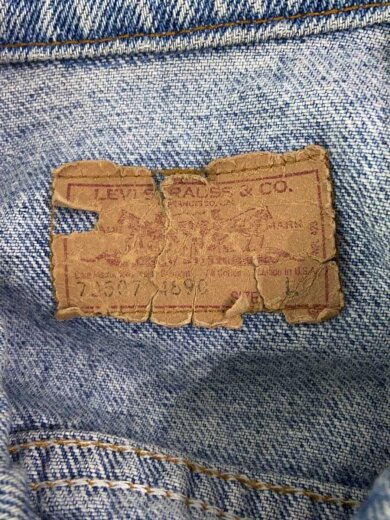 商品画像：USA製/70507/Gジャン/L/デニム/IDG 3