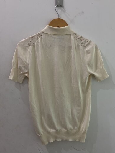 商品画像：半袖シャツ/S/シルク/WHT 2