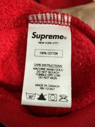 商品画像：パーカー/M/コットン/RED 5