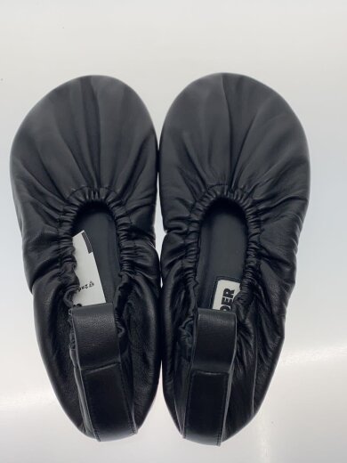 商品画像：シューズ/37/BLK/レザ-/バレリーナ 3