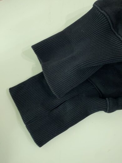 商品画像：ハーフジップ/トップス/--/コットン/BLK 6