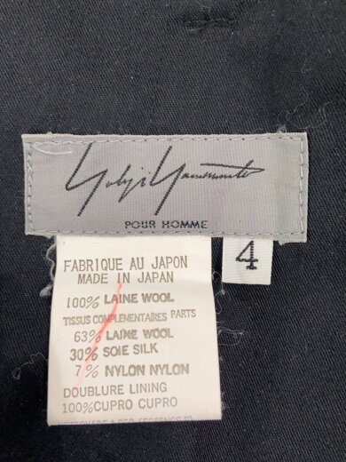 商品画像：ボトム/4/ウール/BLK/HZ-P53-100 4