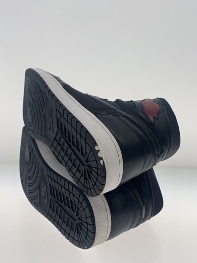 商品画像：ハイカットスニーカー/27cm/BLK/PVC/555088-060 4