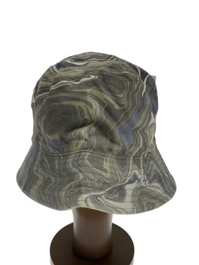 商品画像：ハット/--/コットン/GRY/総柄/メンズ/201103 1