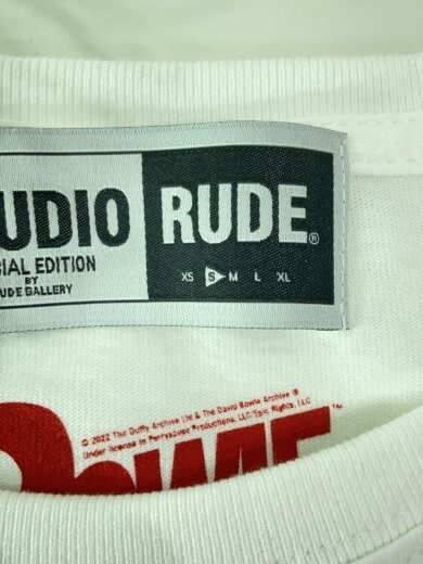 商品画像：STUDIO RUDE/Tシャツ/S/コットン/WHT/プリント 4