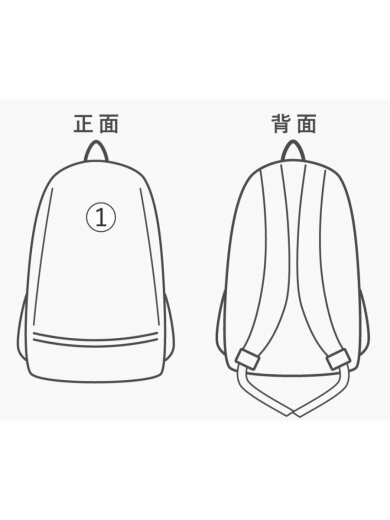 商品画像：リュック/ナイロン/BLU 8