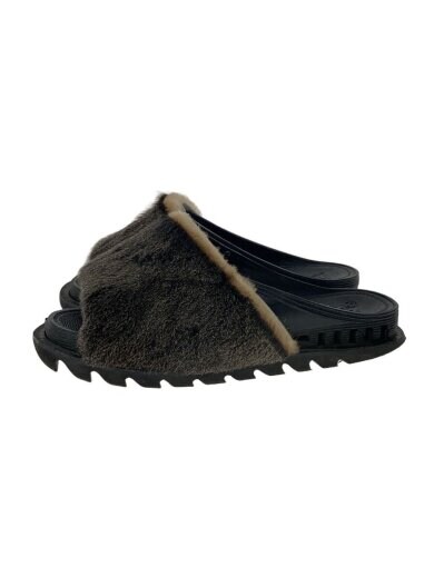 商品画像：サンダル/LL/BLK/ハラコ 1