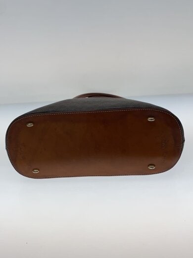 画像：CELINEハンドバッグ/レザー/BRW/総柄4