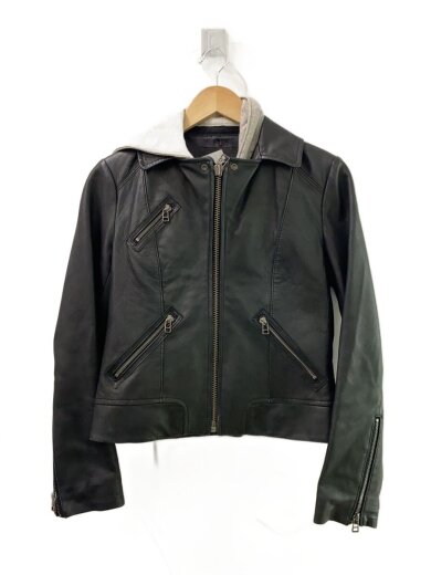 商品画像：レザージャケット・ブルゾン/2/羊革/BLK/10203-19-95-020 1