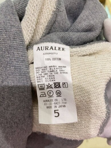 商品画像：SMOOTH SOFT BD SWEAT P/O/スウェット/5/コットン/GRY/A25SP02TU 5