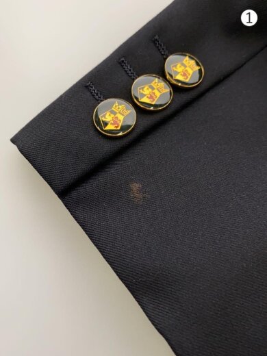 商品画像：ダブルブレスト/テーラードジャケット/--/ウール/NVY 6