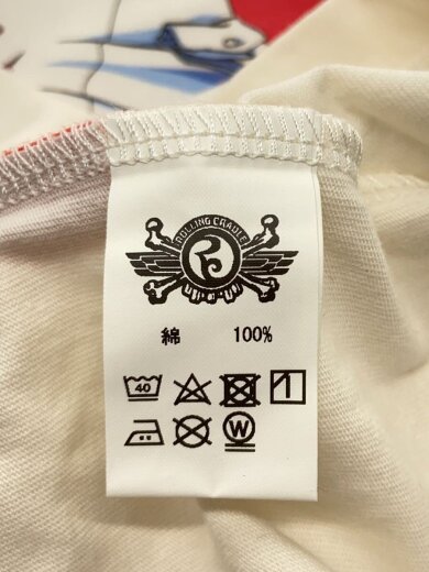 商品画像：Tシャツ/S/コットン/WHT/桑原和真// 4