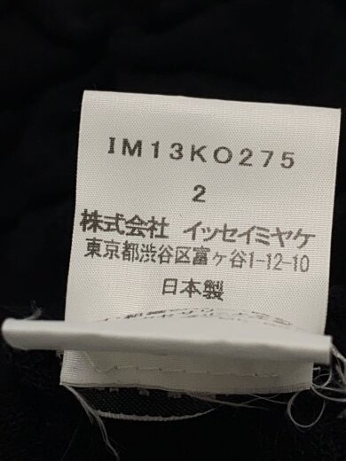 商品画像：長袖カットソー/2/ウール/BLK/IM13KO275// 4