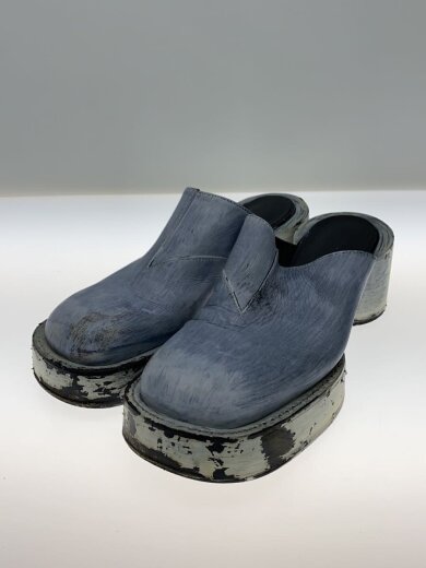 商品画像：White Paint Platform Sandals/シューズ/38/WHT/レザー// 2