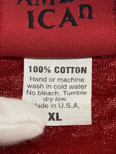 商品画像：Tシャツ/XL/コットン/RED/プリント// 4